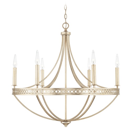 Capital Lighting Isabella 30.25-Inch Chandelier in Winter Gold by HomePlace by Capital Lighting 443161WG