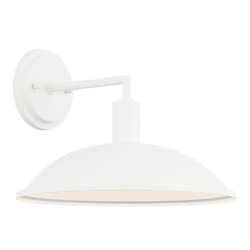 Matteo Lighting Farmley Matte White Sconce by Matteo Lighting W81911MW