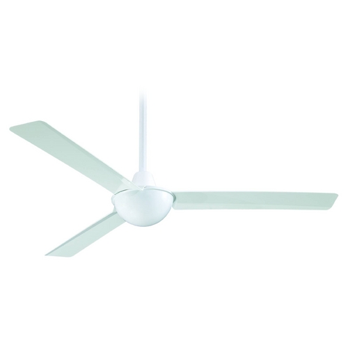 Minka Aire Kewl 52-Inch Ceiling Fan in White by Minka Aire F833-WH
