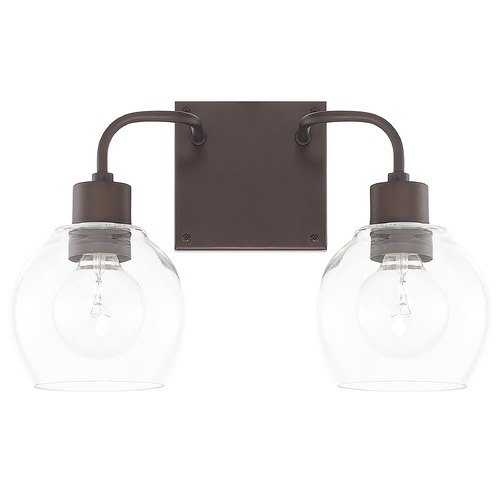 HomePlace by Capital Lighting Tanner 15-Inch Bronze Bath Light by HomePlace by Capital Lighting 120021BZ-426