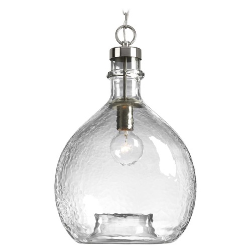 Progress Lighting Zin Brushed Nickel Pendant by Progress Lighting P500064-009
