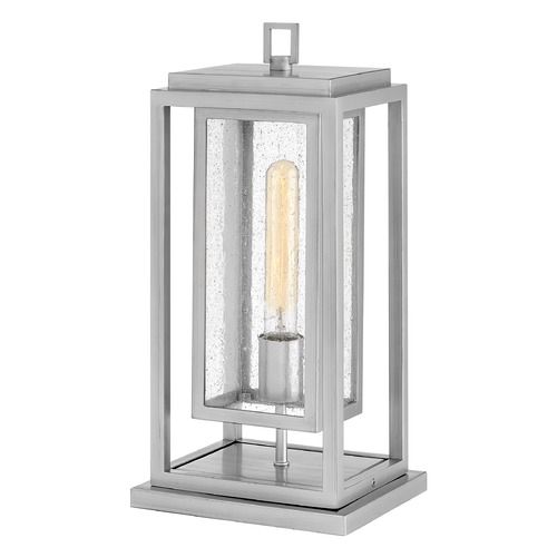 Hinkley Republic Satin Nickel LED Post Light by Hinkley Lighting 1007SI-LL
