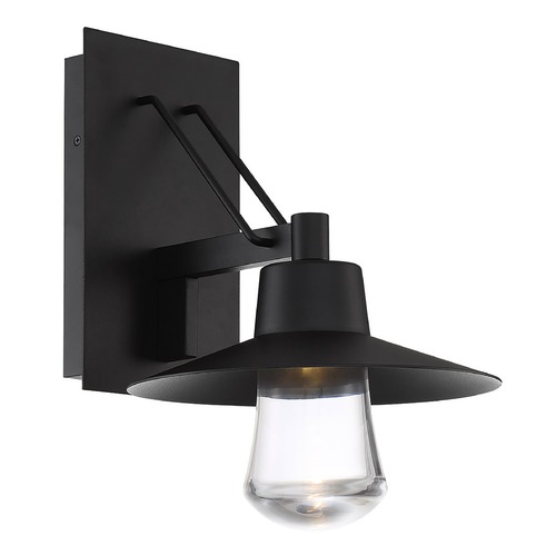 Modern Forms by WAC Lighting Suspense 15-Inch LED Outdoor Wall Light in Black by Modern Forms WS-W1915-BK