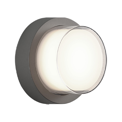 Matteo Lighting Syvana Grey LED Sconce by Matteo Lighting S11401GY