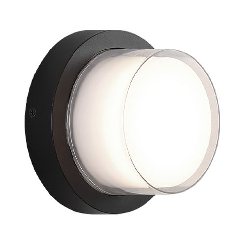 Matteo Lighting Syvana Matte Black LED Sconce by Matteo Lighting S11401MB