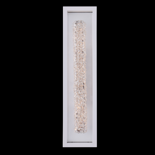 Allegri Lighting Lina Esterno 27-In LED Outdoor Wall Light in White by Allegri Crystal 095521-064-FR001