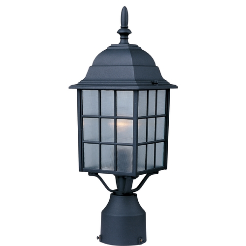 Maxim Lighting North Church Black Post Light by Maxim Lighting 1052BK