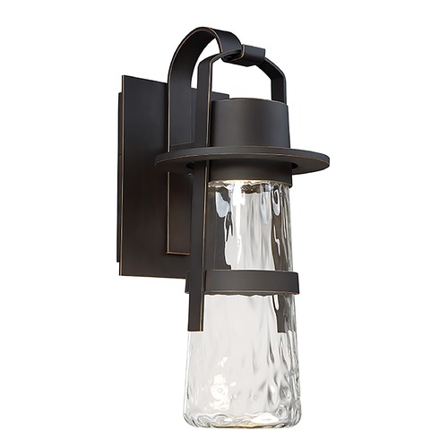 Modern Forms by WAC Lighting Balthus 13-Inch LED Outdoor Wall Light in Black by Modern Forms WS-W28514-BK