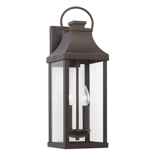 Capital Lighting Bradford 20.75-Inch Outdoor Wall Lantern in Bronze by Capital Lighting 946421OZ