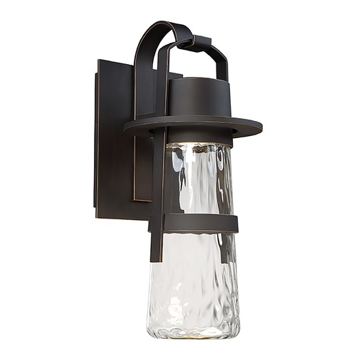 Modern Forms by WAC Lighting Balthus 16-Inch LED Outdoor Wall Light in Black by Modern Forms WS-W28516-BK