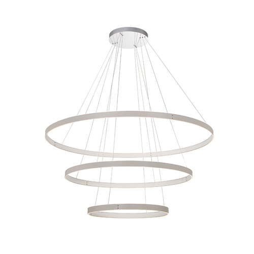 Eurofase Lighting Verdura 3-Tier LED Grand Chandelier in Grey by Eurofase Lighting 43900-039