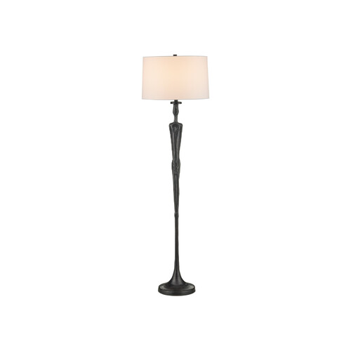 Currey and Company Lighting Mirage Floor Lamp in Black by Currey & Company Lighting 8000-0180