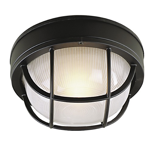 Craftmade Lighting Bulkhead Matte Black Flush Mount by Craftmade Lighting Z394-05