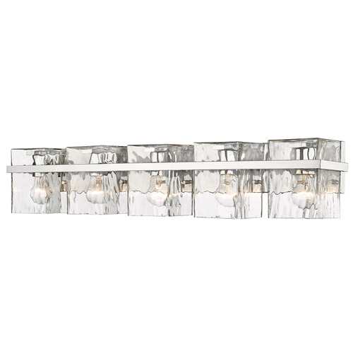 Z-Lite Bennington Chrome Bathroom Light by Z-Lite 1938-5V-CH