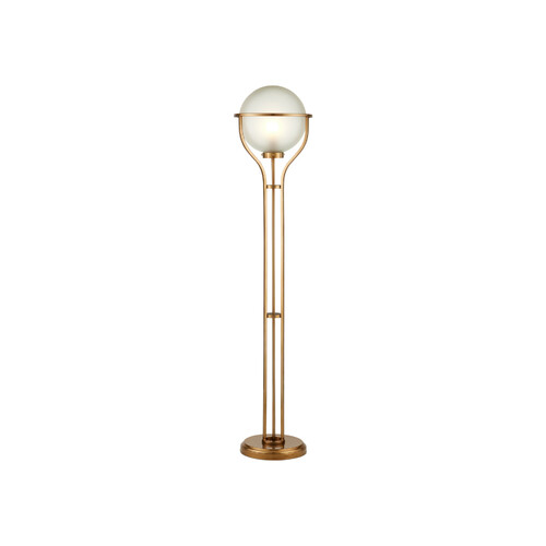 Currey and Company Lighting Metropolis 65-Inch Floor Lamp in Champagne by Currey & Company 8000-0182