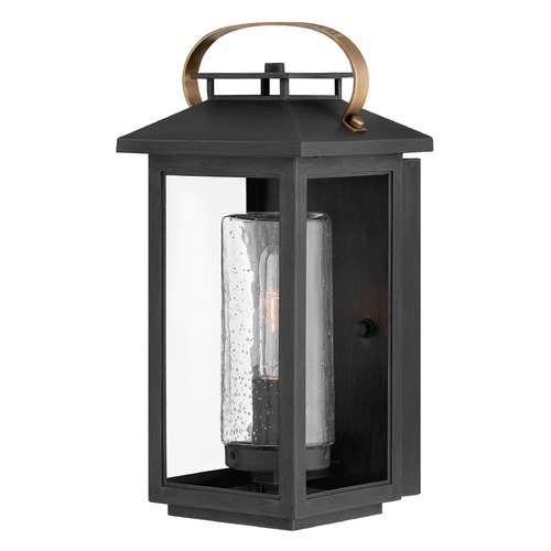 Hinkley Atwater 14-Inch Black LED Outdoor Wall Light by Hinkley Lighting 1160BK-LL