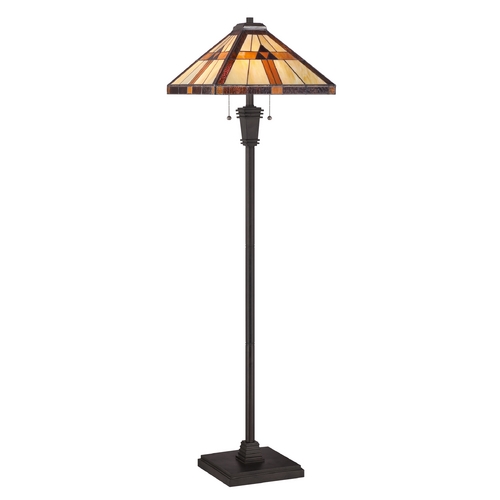 Quoizel Lighting Bryant Floor Lamp in Vintage Bronze by Quoizel Lighting TF1427F