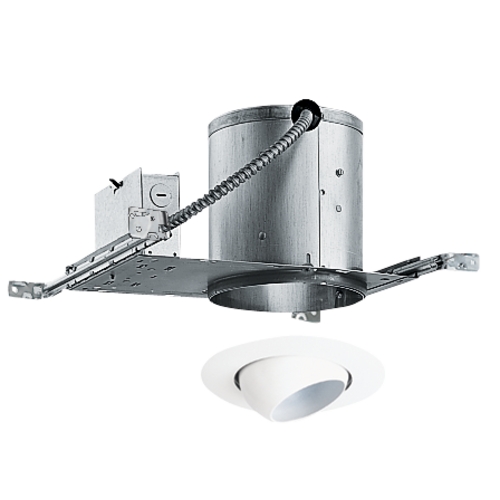 Juno Lighting Group 6-inch Recessed Lighting Kit with Eyeball Trim by Juno Lighting Group IC22/229WH