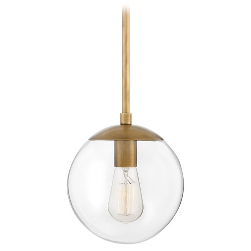 Hinkley Warby 10.75-Inch Pendant in Heritage Brass by Hinkley Lighting 3747HB
