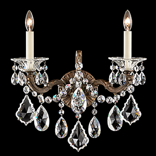 Schonbek Lighting La Scala Heirloom Bronze Sconce by Schonbek Lighting 5001-76