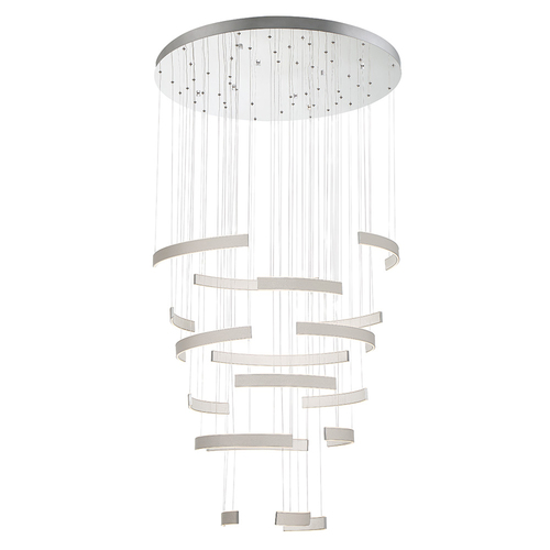 Eurofase Lighting Verdura 6-Tier LED Grand Chandelier in Grey by Eurofase Lighting 43902-038