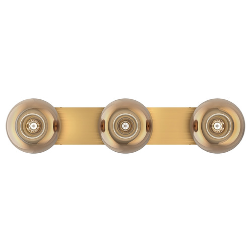 Kuzco Lighting Samar Brushed Gold Vertical Bathroom Light by Kuzco Lighting VL57532-BG/CP