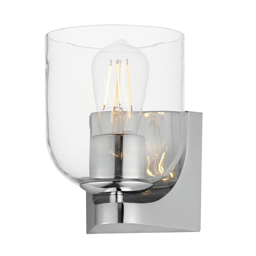 Maxim Lighting Scoop Polished Chrome Sconce by Maxim Lighting 21231CLPC