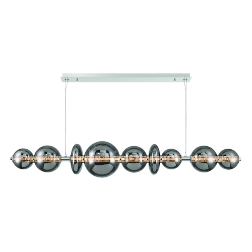 Eurofase Lighting Atomo 74-Inch LED Linear Chandelier in Chrome by Eurofase Lighting 47257-047