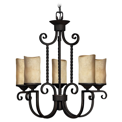 Hinkley Casa 5-Light Chandelier in Olde Black by Hinkley Lighting 4015OL