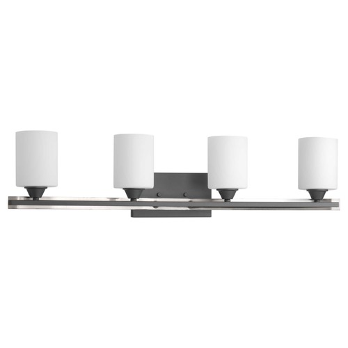 Progress Lighting Dart Graphite 4-Light Bathroom Light by Progress Lighting P300147-143