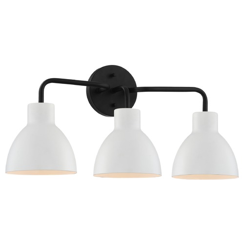 Nuvo Lighting Sloan Matte Black Bathroom Light by Nuvo Lighting 60/6786