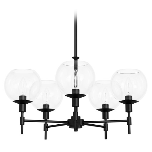 Hunter Fan Company Hunter Fan Company Xidane Matte Black Chandelier 19510