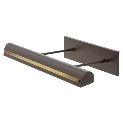 House of Troy Lighting Traditional Satin Nickel & Polished Nickel LED Picture Light by House of Troy Lighting DTSLEDZ24-SN/PN