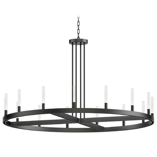 Maxim Lighting Maxim Lighting Ovation Black LED Chandelier 16168CRBK