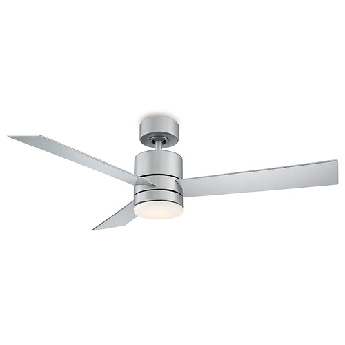 Modern Forms by WAC Lighting Axis 52-Inch LED Smart Fan in Titanium Silver by Modern Forms FR-W1803-52L-TT