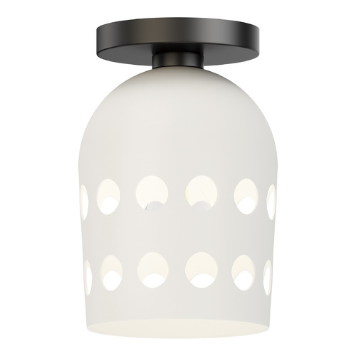 Maxim Lighting Maxim Lighting Dottie Black Flushmount Light 21240WTBK