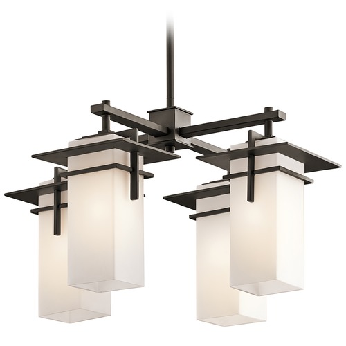Kichler Lighting Caterham 4-Light Chandelier in Olde Bronze by Kichler Lighting 49638OZ