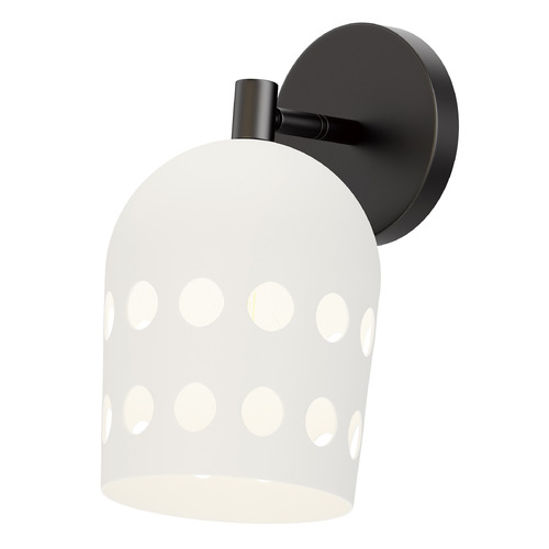 Maxim Lighting Maxim Lighting Dottie Black Sconce 21241WTBK