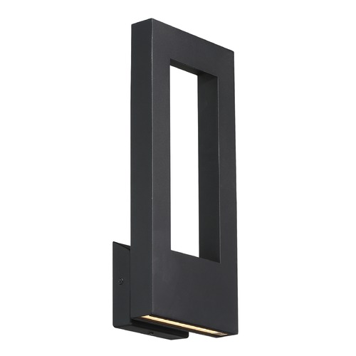 Modern Forms by WAC Lighting Twillight 21-Inch LED Outdoor Wall Light in Black 3000K by Modern Forms WS-W5521-BK