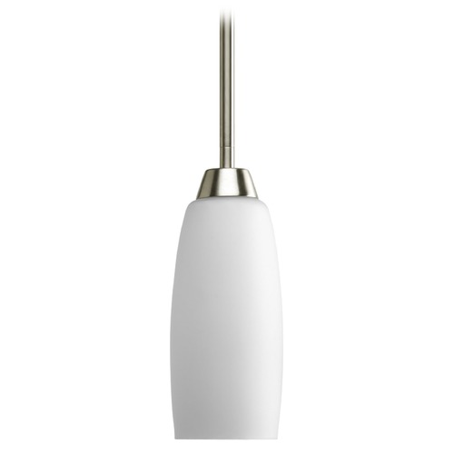 Progress Lighting Wisten Mini Pendant in Brushed Nickel by Progress Lighting P5167-09