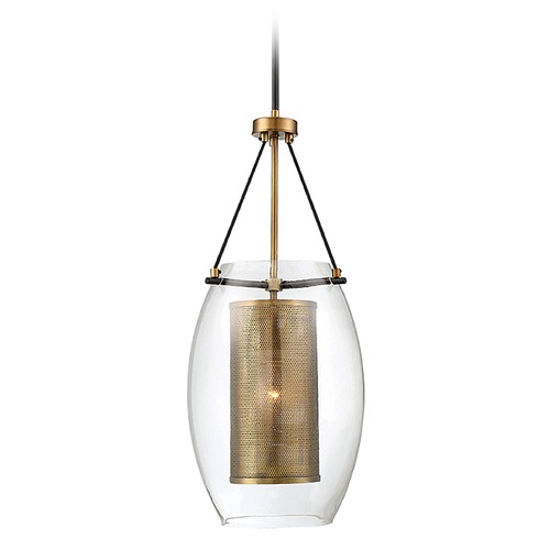 Savoy House Dunbar Warm Brass & Bronze Pendant by Savoy House 7-9063-1-95