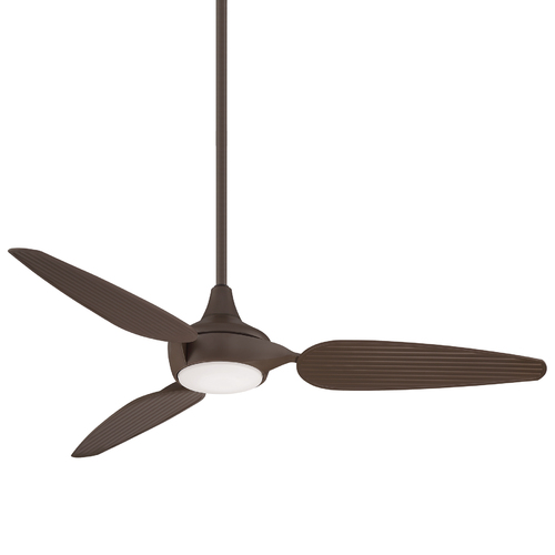 Minka Aire Seacrest 60-Inch LED Smart Outdoor Fan in Bronze by Minka Aire F675L-ORB