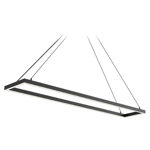 Kuzco Lighting Kuzco Lighting Piazza Black LED Pendant Light PD88548-BK-UNV-010