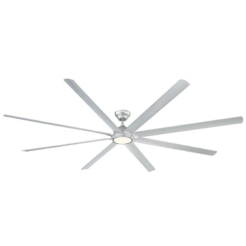 Modern Forms by WAC Lighting Hydra 120-Inch LED Outdoor Fan in Titanium Silver by Modern Forms FR-W1805-120L-TT