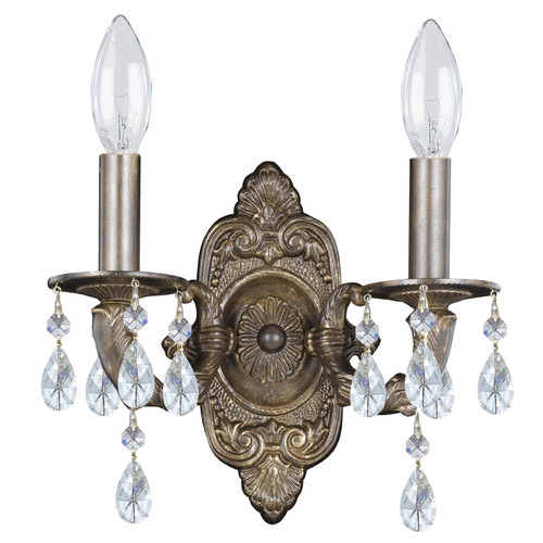 Crystorama Lighting Crystorama Lighting Paris Market Venetian Bronze Sconce 5022-VB-CL-MWP