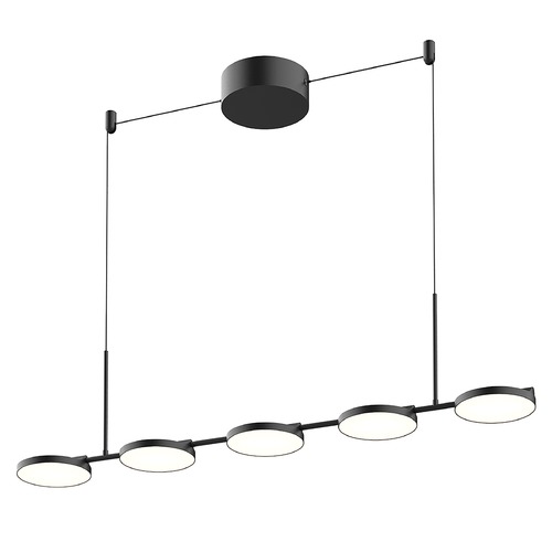 Kuzco Lighting Novel 37-Inch Adjustable LED Linear Pendant by Kuzco Lighting LP72237-BK