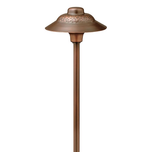 Hinkley Path Essence 17-Inch Hammered Olde Copper LED Path Light by Hinkley Lighting 1403OC-LL