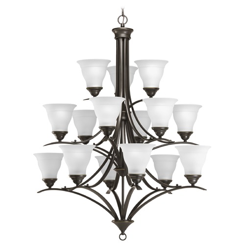 Progress Lighting Trinity 43.75-Inch Chandelier in Antique Bronze by Progress Lighting P4365-20