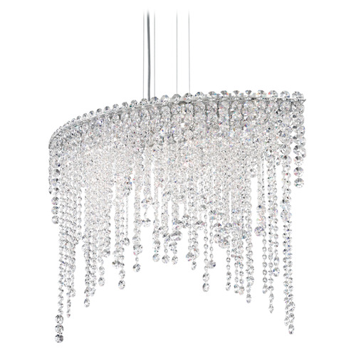 Schonbek Lighting Schonbek Worldwide Lighting Chantant Polished Stainless Steel Island Light CH3612N-401R