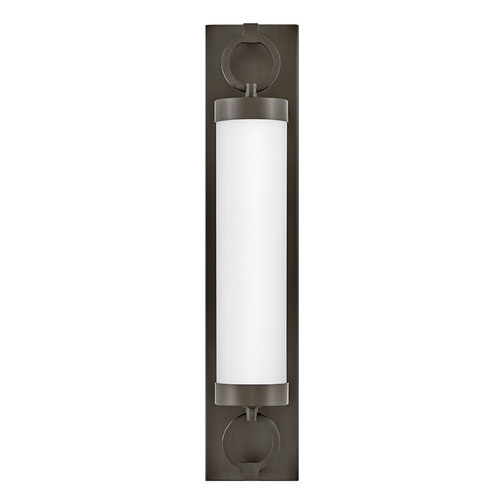 Hinkley Baylor Black Oxide LED Vertical Bathroom Light by Hinkley Lighting 52292BX